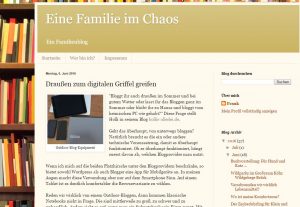 So sieht Franks Familienblog aus :-)